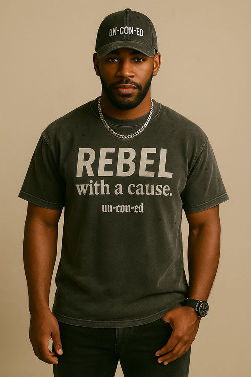 T Shirt Washed Black